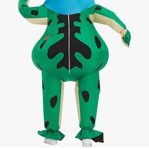 Inflatable Costume Adult Frog Full Body Blow Up Costume for Men Women Halloween